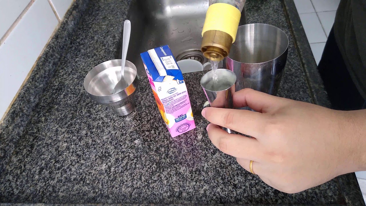 Caipirinha com Leite Condensado (Leia a descrição)
