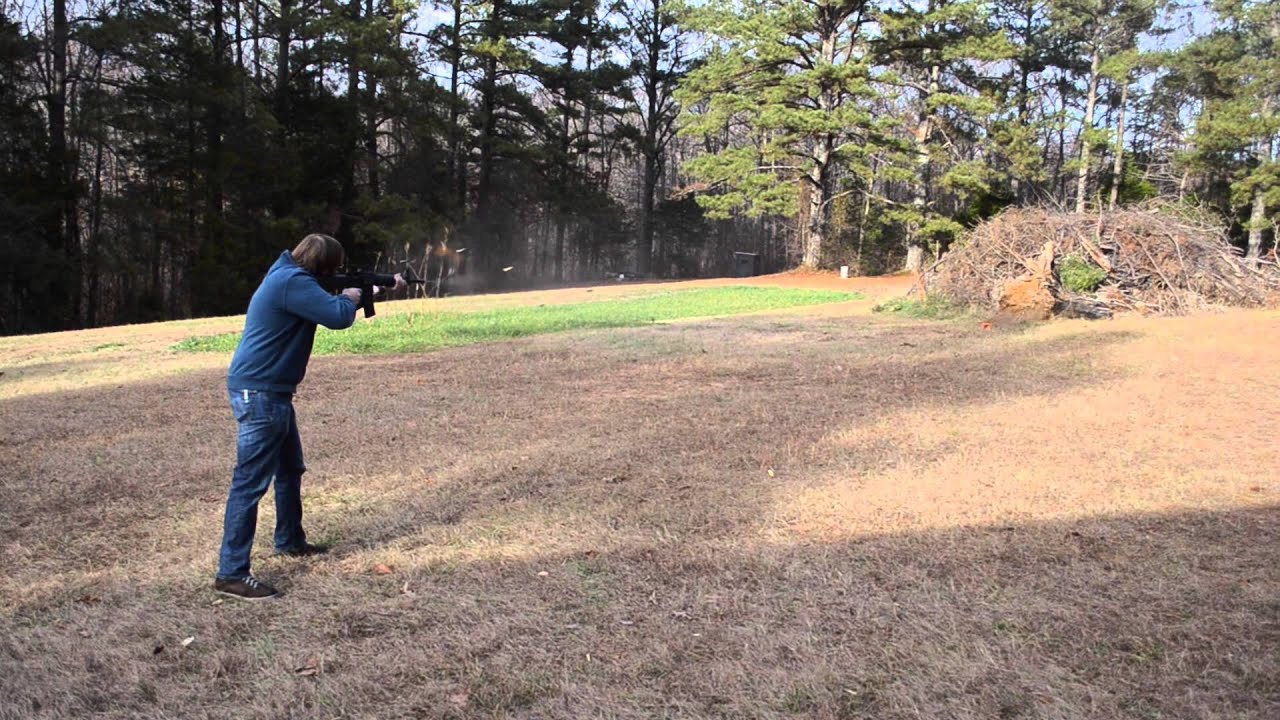 Full Auto Glock 17 and AR-15