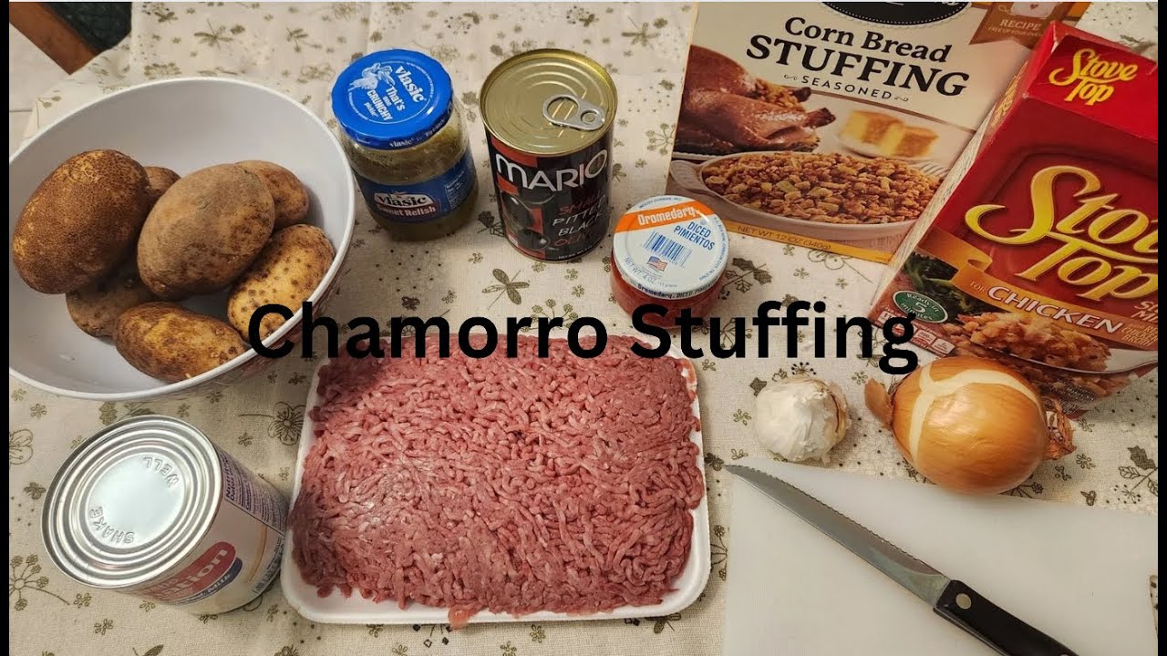 Chamorro Stuffing/Riyenu | Guam Recipe
