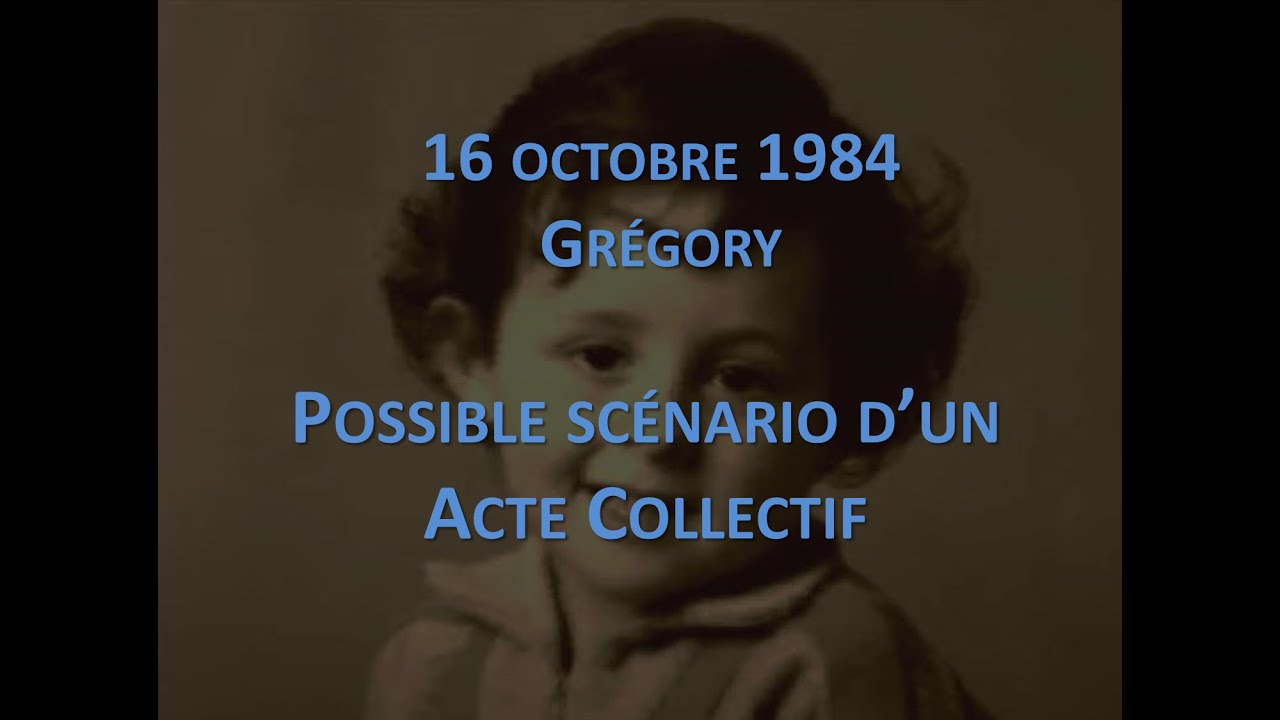 Affaire Grégory VILLEMIN - Le possible scénario d'un acte collectif