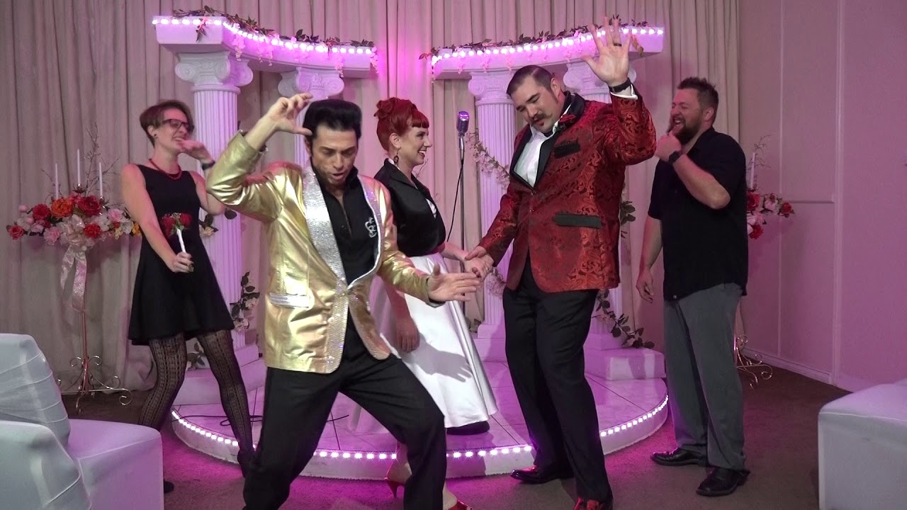 Las Vegas Elvis Weddings- Getting married by Elvis at A Elvis Chapel