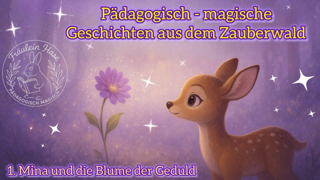 💜 Pädagogisch - Magisch ✨ Wo Pädagogik auf Magie trifft. 💜 Heutiges Thema: Geduld ✨ #kids #story