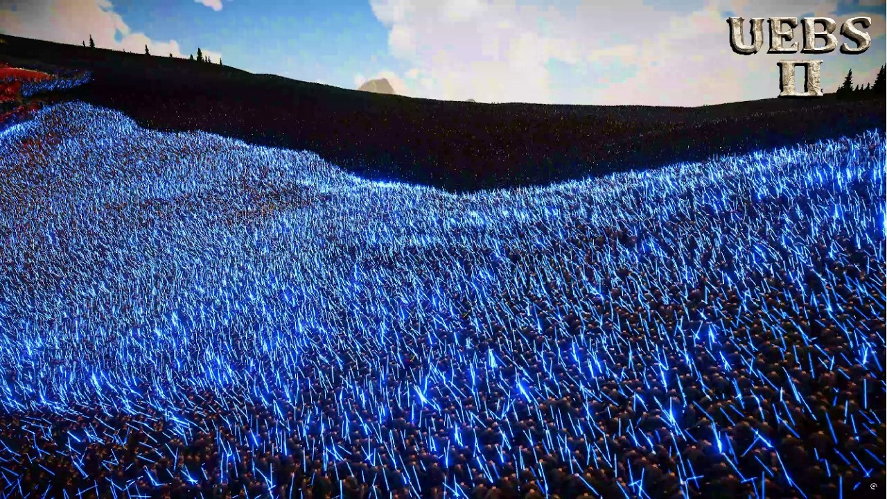 900,000 JEDI & NINJAS SWEEP AWAY 3,600,000 DWARF THANES | Ultimate Epic Battle Simulator 2 | UEBS 2
