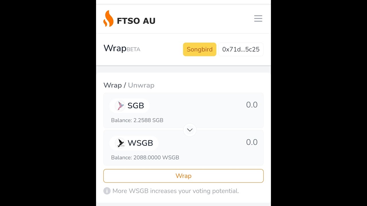 D'cent wallet setup and also Songbird usage
