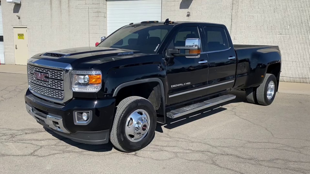 2018 GMC 3500HD Denali Duramax Dually 4x4
