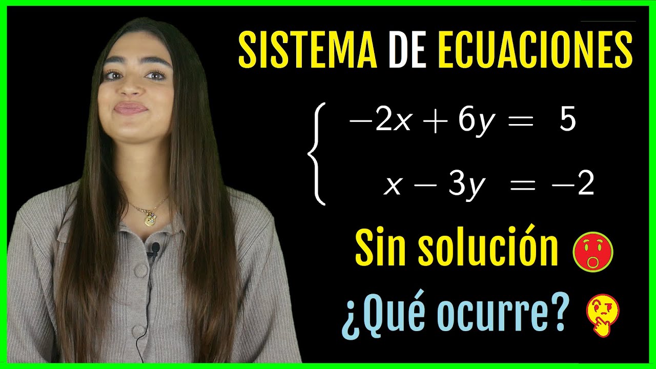 ✅ SISTEMA de ECUACIONES 💥 NO TIENE SOLUCIÓN💥 resolver sistemas 2 incompatible #matematicas #profeeva