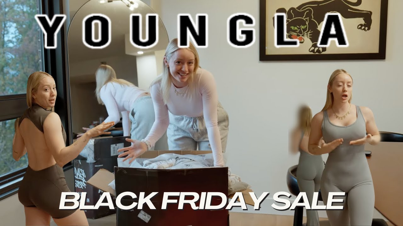 YOUNGLA FOR HER 2024 BLACK FRIDAY SALE TRY ON HAUL | Is it worth it????