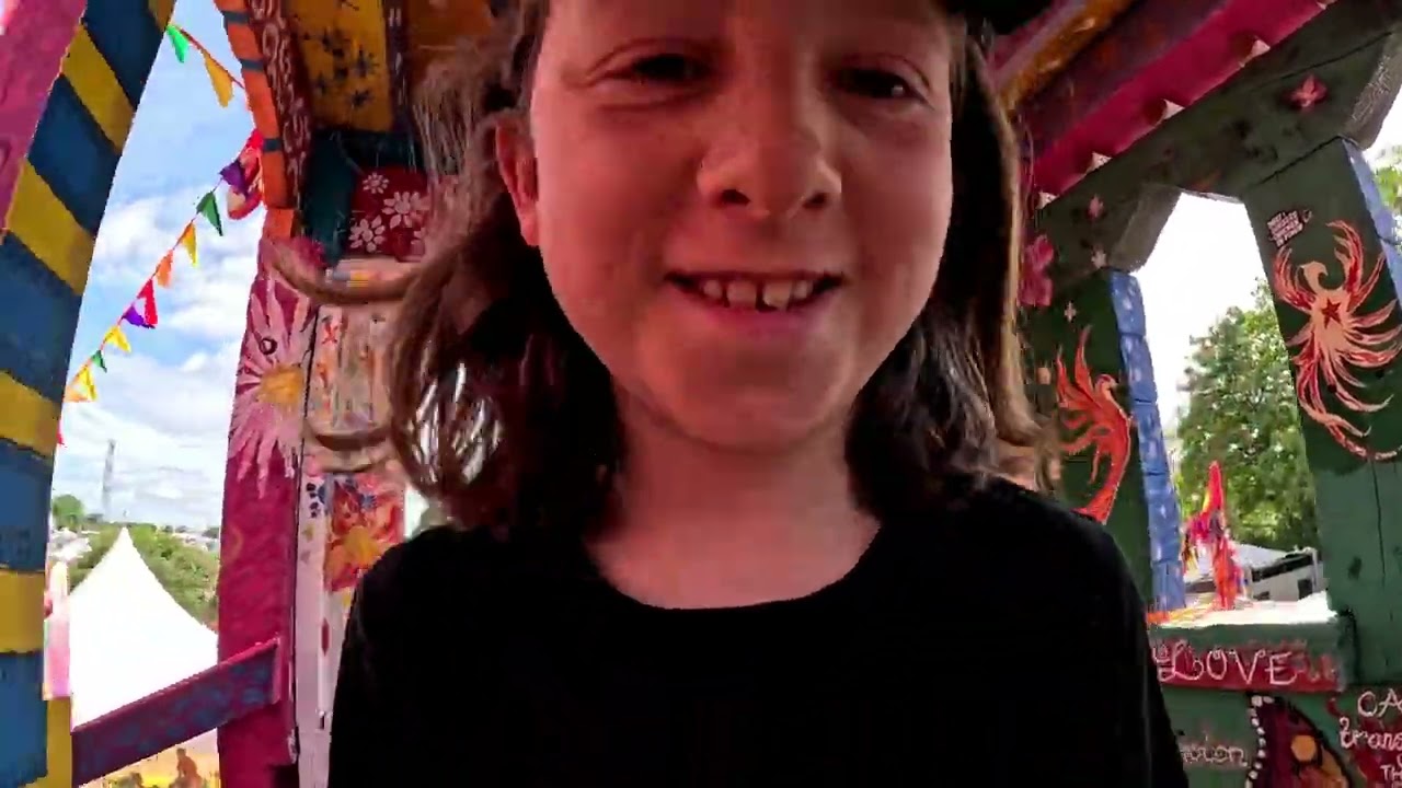 Malcolm at Glastonbury (Kidzfield)