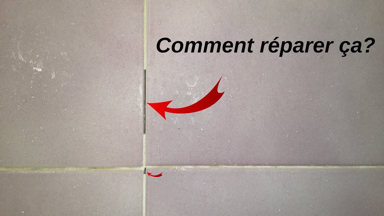 Comment réparer un trou dans le joint qui s'effrite entre carreaux de carrelage de cabine de douche