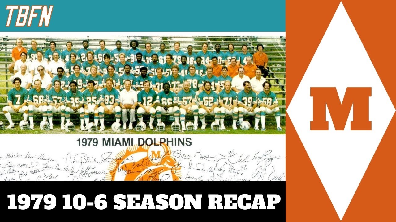 1979 (10-6) Miami Dolphins Season Recap Highlights!!