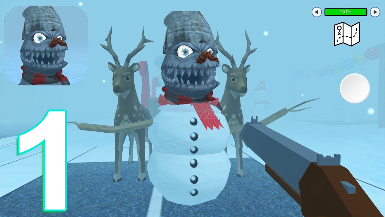 Evil Snowmen 3D Gameplay Walkthrough Part 1 (IOS/Android)