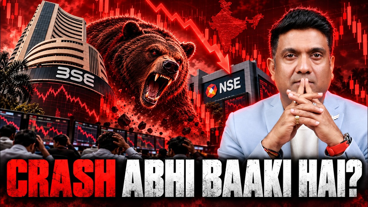 Nifty Crash: Worst Abhi Bhi Baaki Hai? | Stock Market Crash & Market Fall
