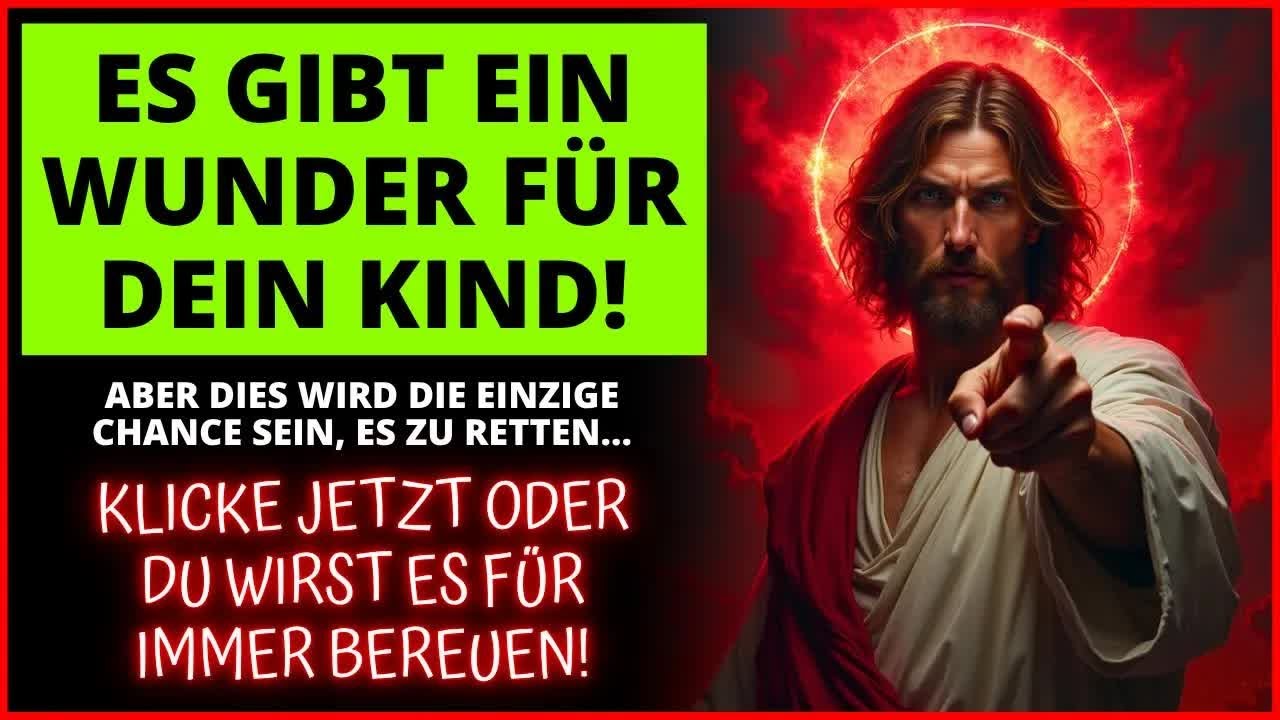 ✨ EIN WUNDER STEHT IHREM KIND VOR – IHR LEBEN WIRD SICH VERÄNDERN! ｜ Das Wort Gottes