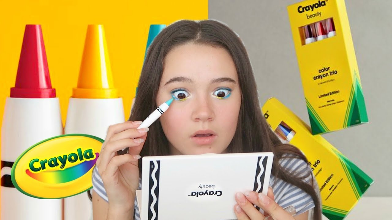 Crayola выпустили линейку косметики, и я её протестировала... Fiona Frills