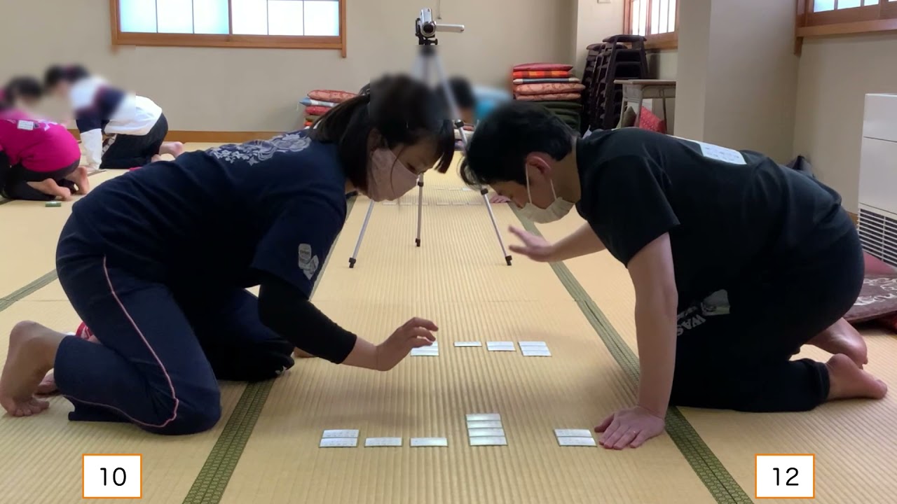 競技かるた　山下恵令さんとのリベンジマッチ