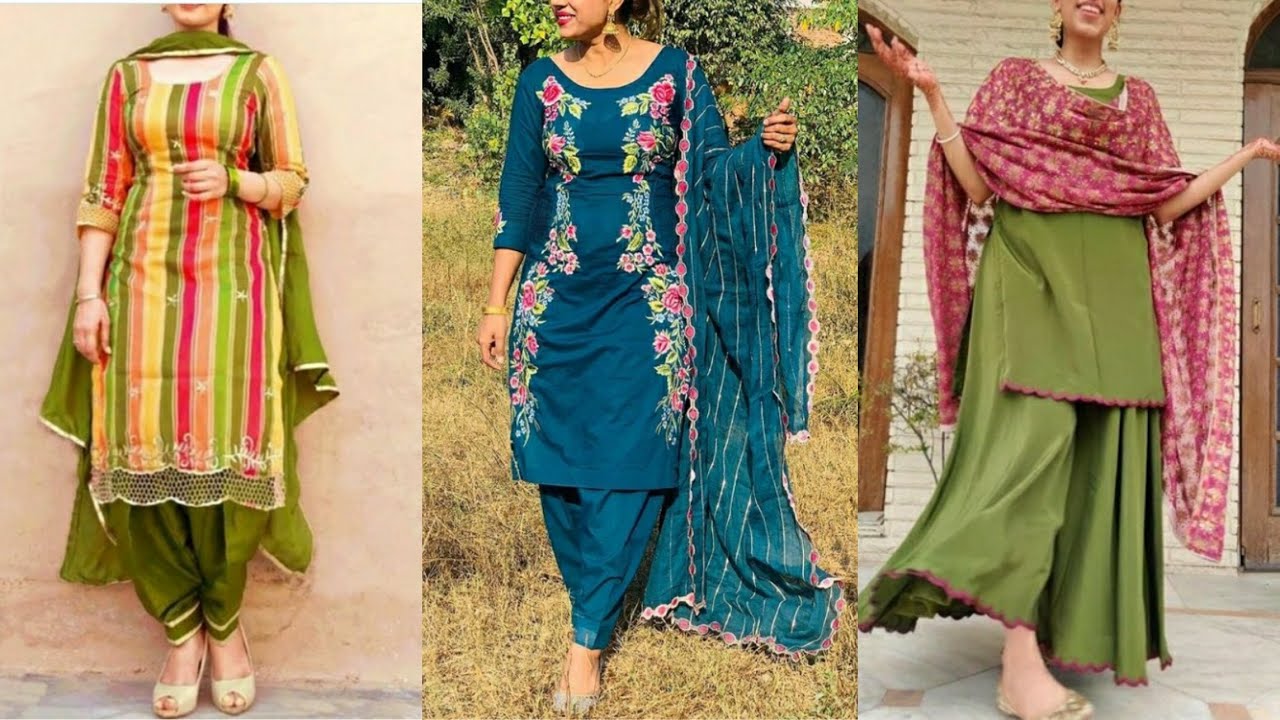Top 30+ Punjabi Embroidery Suit || Cutwork Suit Design || Machine Kadai wale Suit Ke Design || Suit