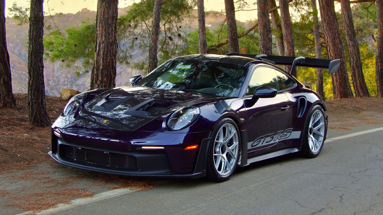 Porsche 992 GT3RS КРИЧИТ на 9000 об/мин — ПОЛНОСТЬЮ ТИТАНОВЫЙ ВЫХЛОП! Создано 412 Motorsport