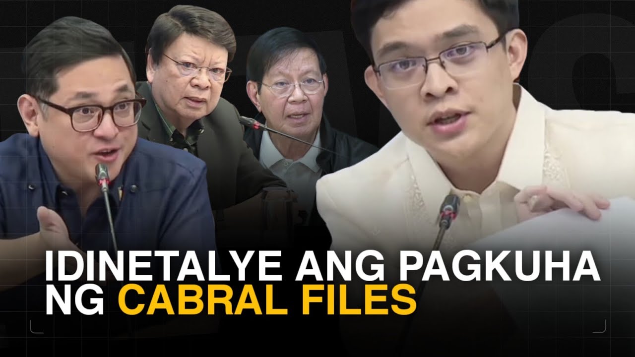 Cong.Leviste idinetalye kung paano nakuha ang cabral files sa kaniyang unang pagharap sa blue ribbon