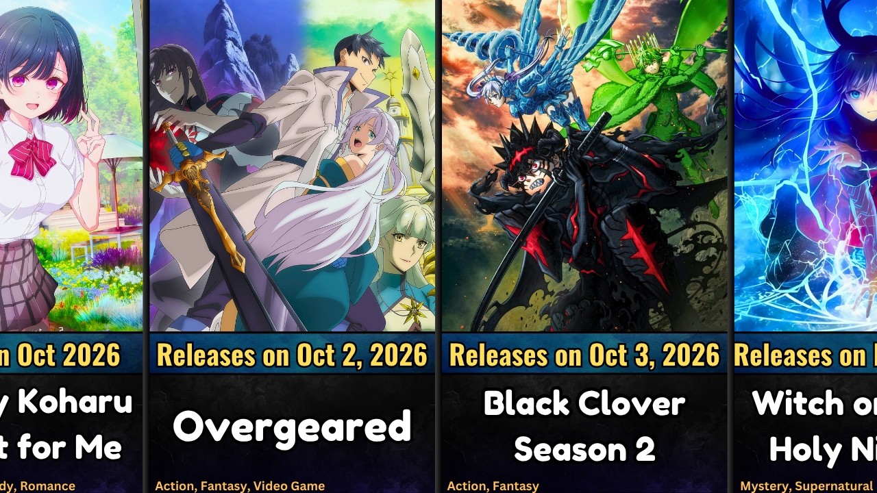 Every Upcoming Anime of Fall 2026 | October to December