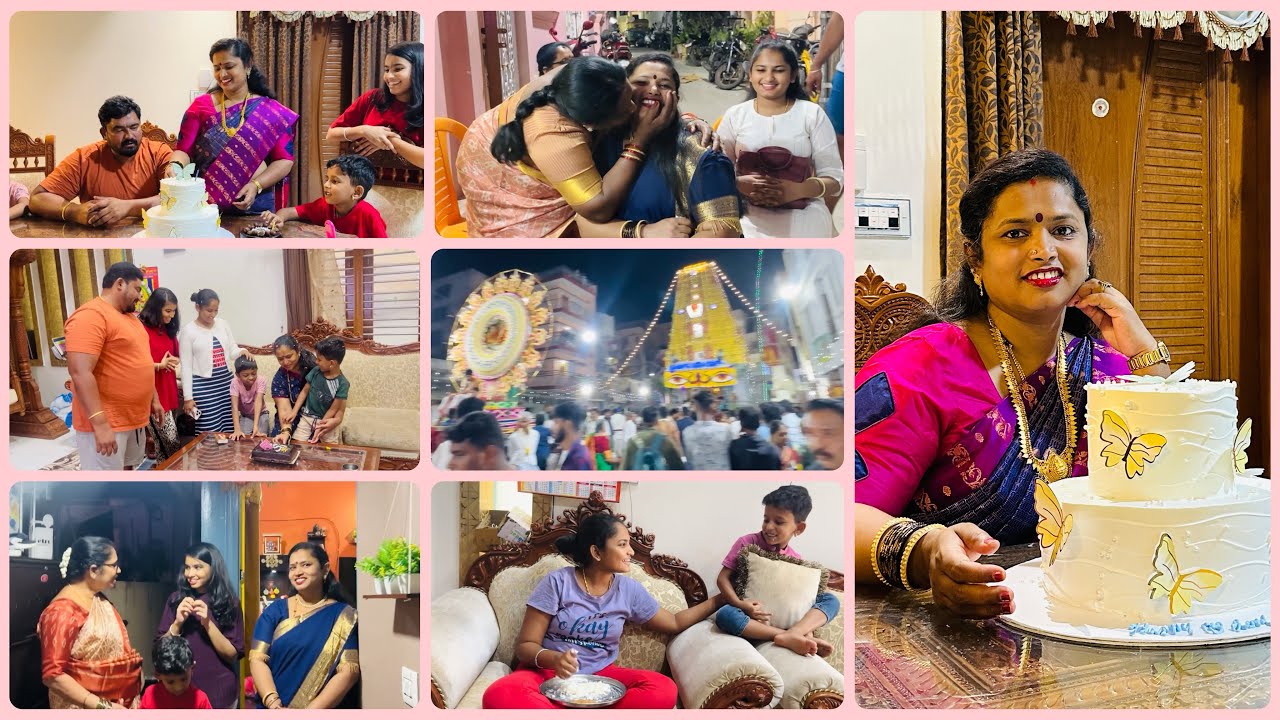 My Mom’s Birthday 🎂😍||Doppnahalli Karaga🤩||SPURTHI VLOGS||