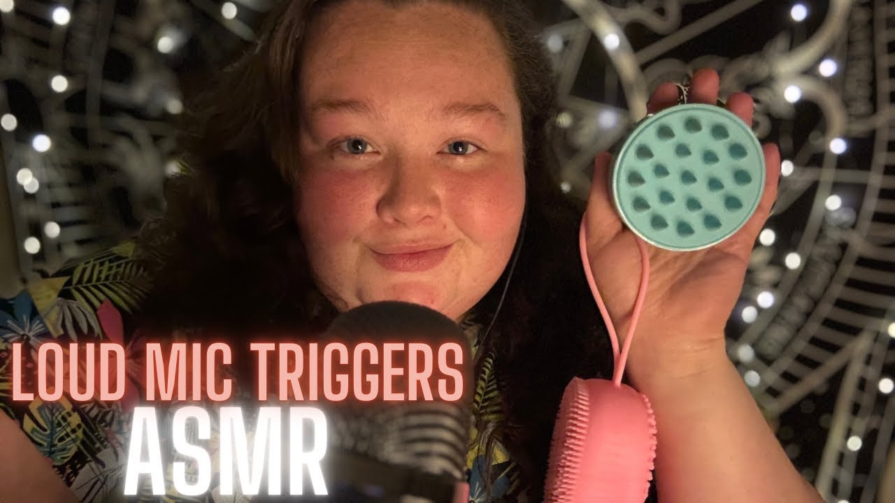 ASMR | LOUD, FAST AND AGGRESSIVE MIC TRIGGERS