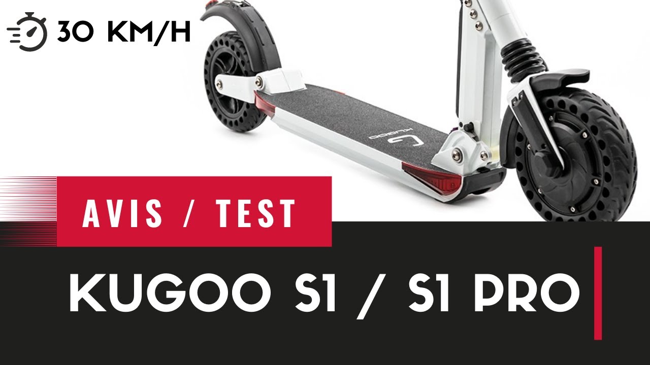 Kugoo S1 et Kugoo S1 Pro : Test et Avis ⭐️la MEILLEURE trottinette électrique pas cher