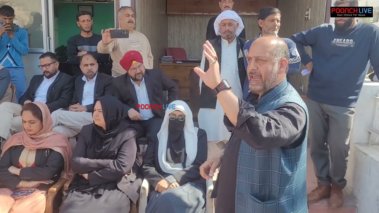 Bar Association Poonch Suspends Work, Protests Against US–Israel in Solidarity With Iran