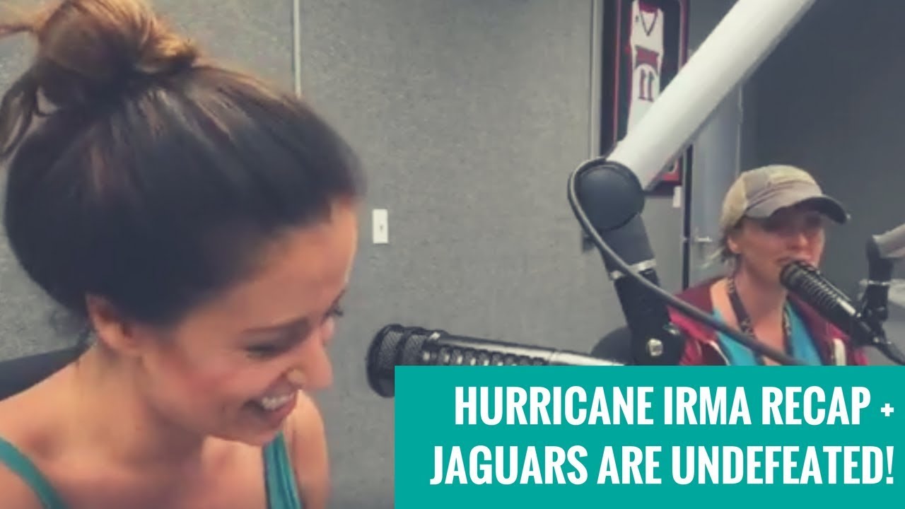 HURRICANE IRMA AFTERMATH AND YOUR UNDEFEATED JAGUARS ON 'HELMETS AND HEELS'