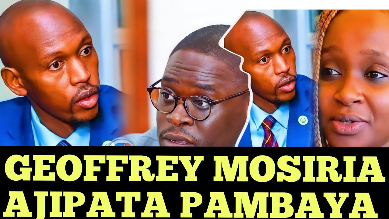 GEOFFREY MOSIRIA IN SERIOUS TROUBLE 😵‍💫 | JOB AT RISK 