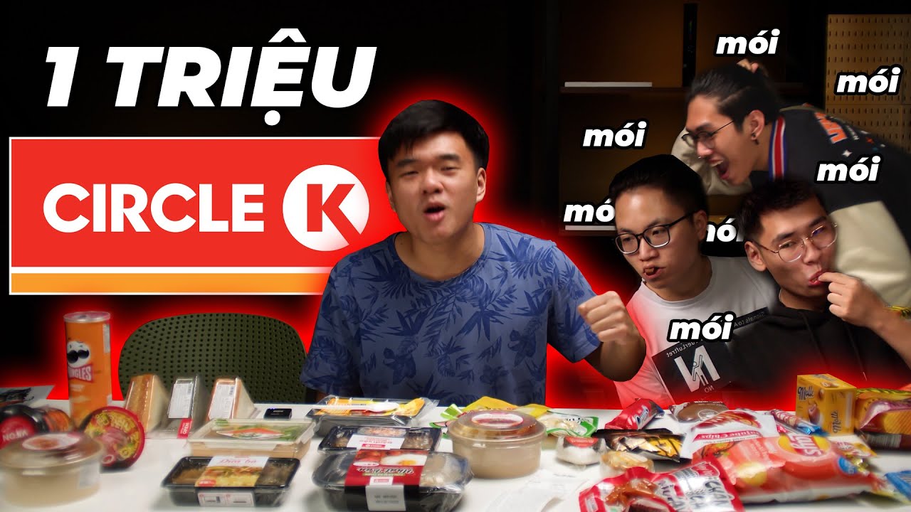 Vui Vẻ review tất cả đồ ăn ở Circle K