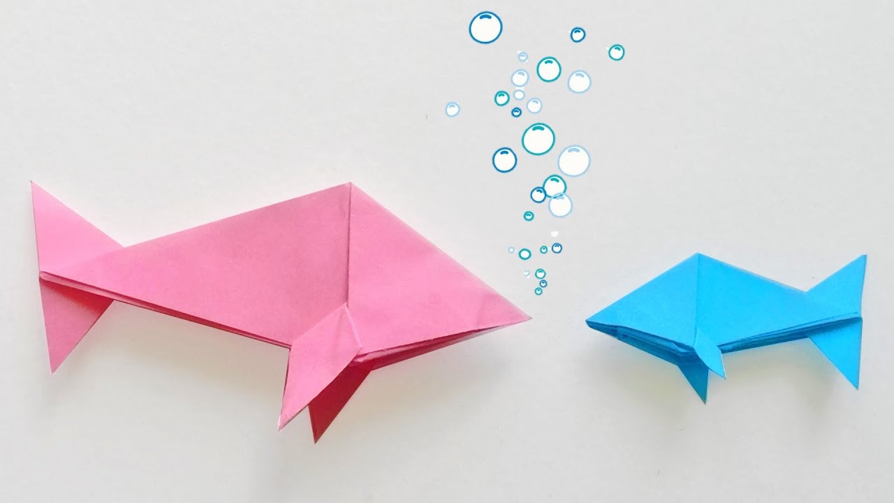 Comment faire un POISSON facile en ORIGAMI
