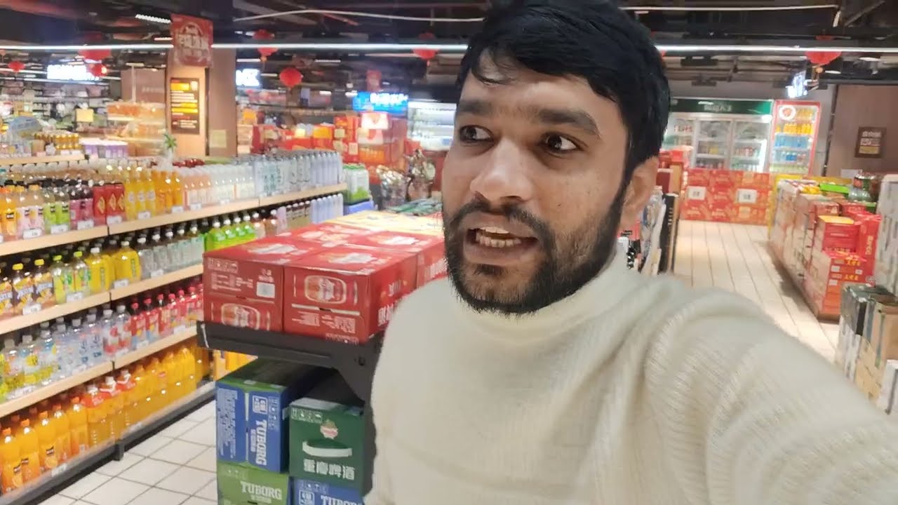 Grocery Shopping in China 🛒 | Indian in Chinese Supermarket