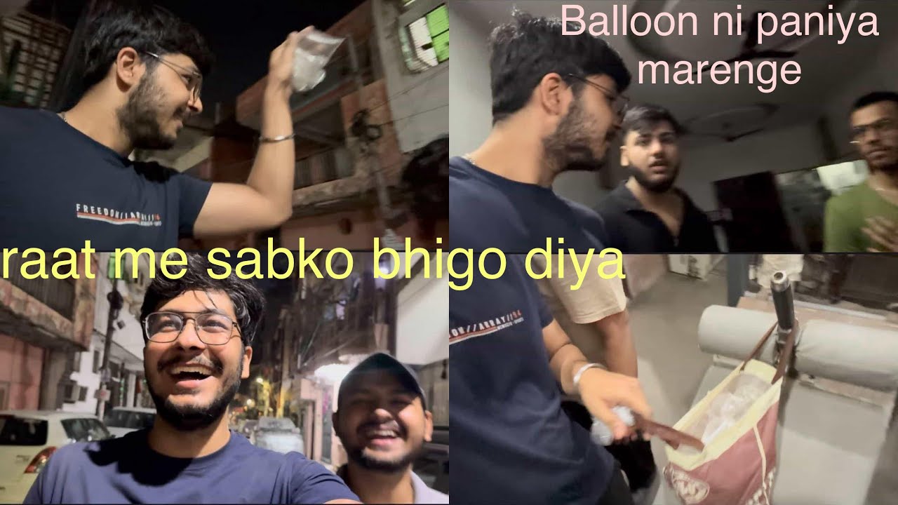 Choti Holi pe kia fun😎