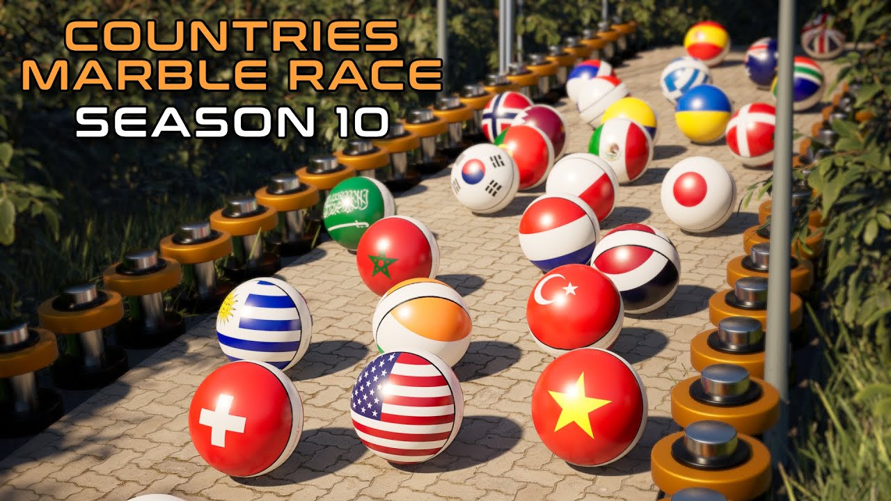 COUNTRIES MARBLE RACE - SEASON 10