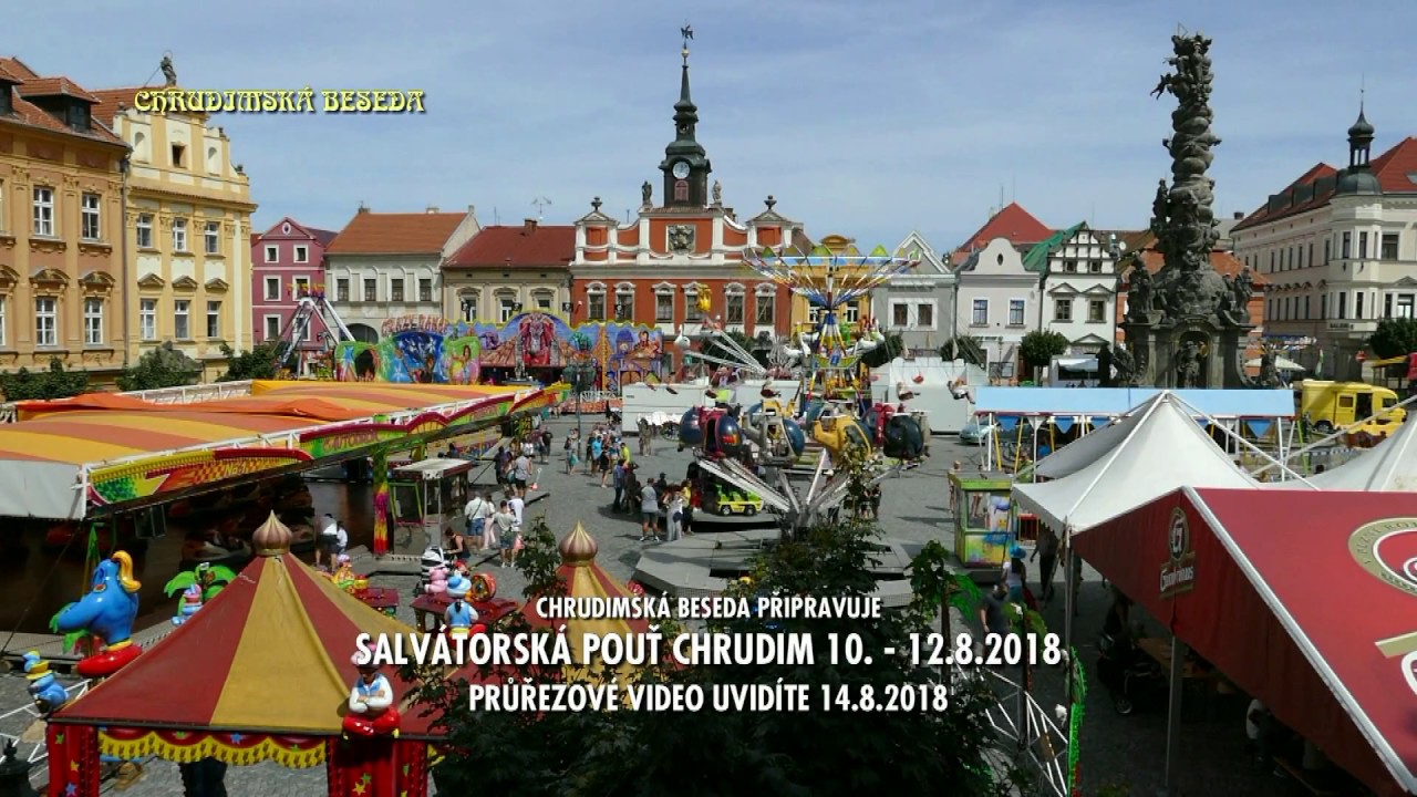 Salv&aacute;torsk&aacute; pouť Chrudim 10. - 12.8.2018 - připravujeme průřezov&eacute; video