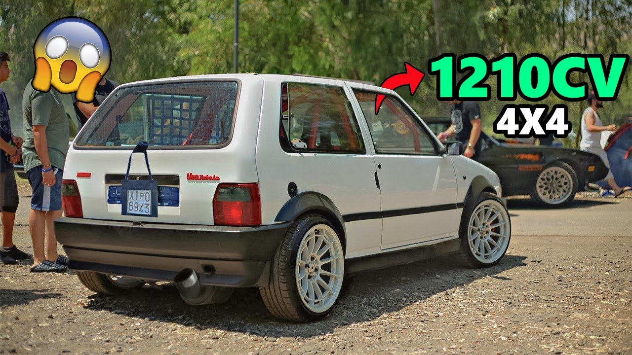 Uno Turbo R30 1210cv INTEGRALE 4x4 | la Supercar delle Utilitarie | mai vista una roba del genere !!