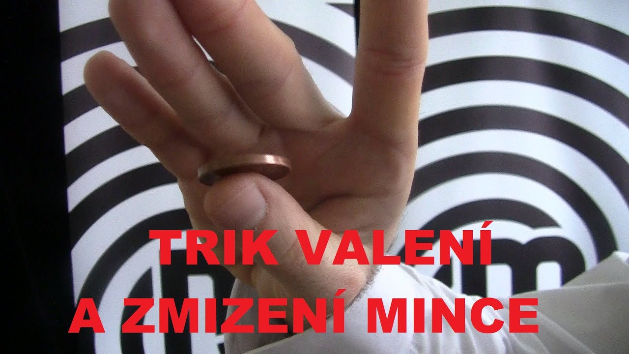 ZMIZENÍ MINCE! Kouzelnický Trik a Vysvětlení kouzla Valení Mince na prstech!