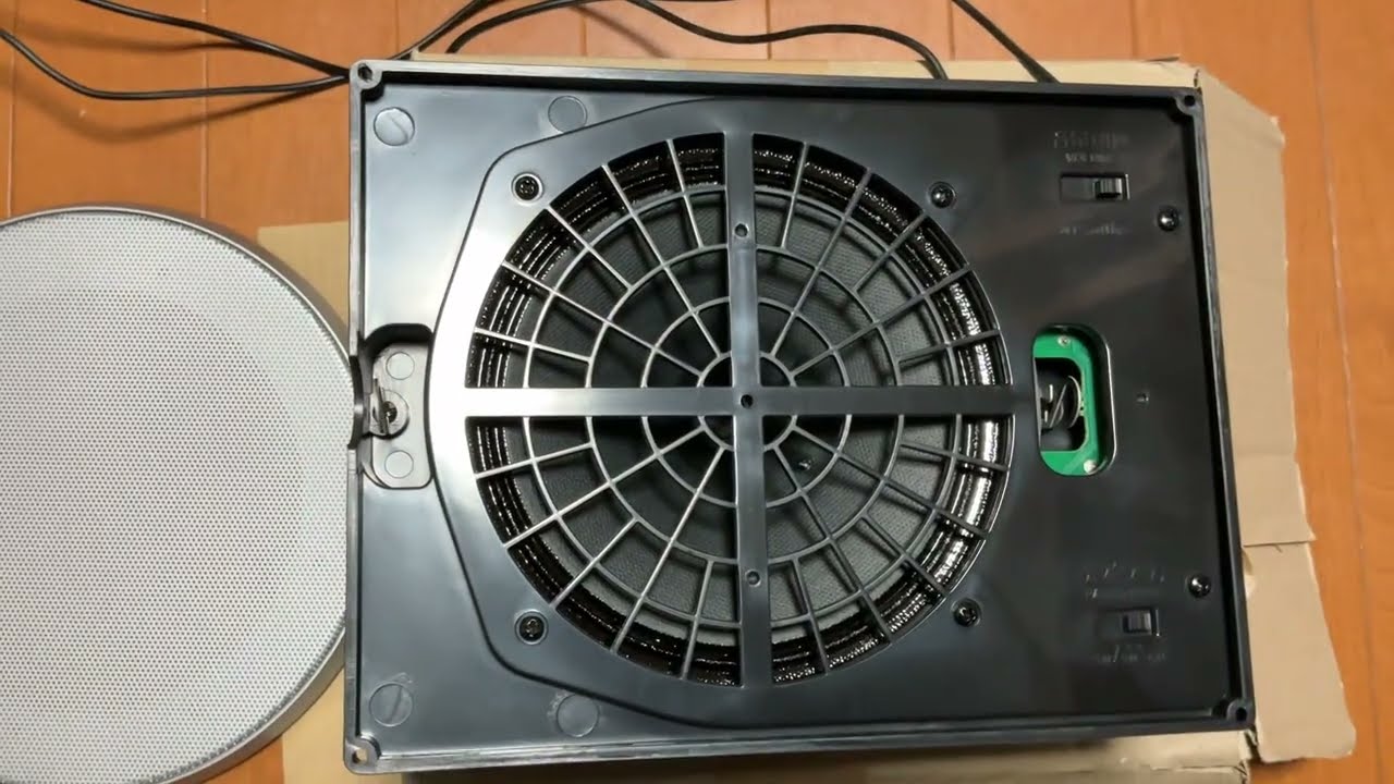 UNI-PEX 天井埋込型スピーカー PR-176L　動作風景・音出し
