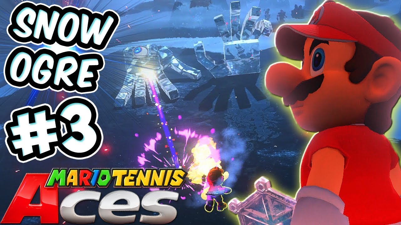 ABM: Mario Tennis Aces Геймплей Приключения!! Прохождение #3 HD