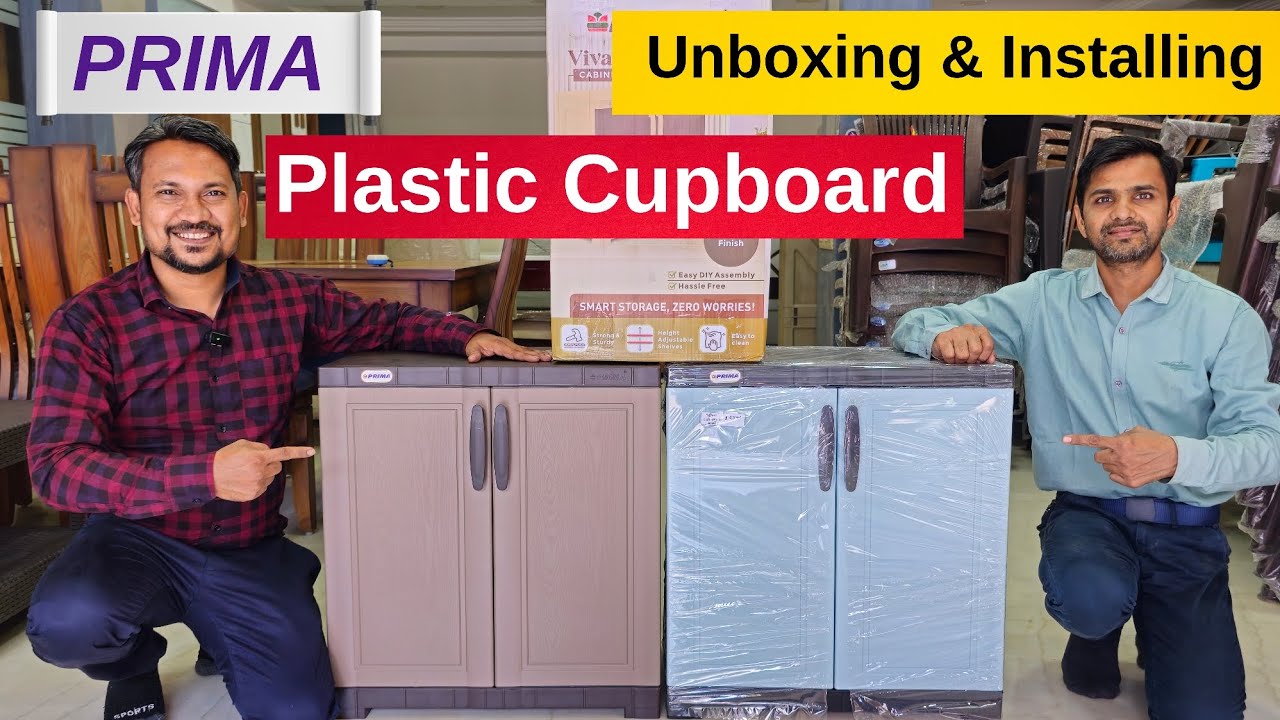 Prima Viva-1 Plastic Storage Cabinet Unboxing & Installation Review with Price!