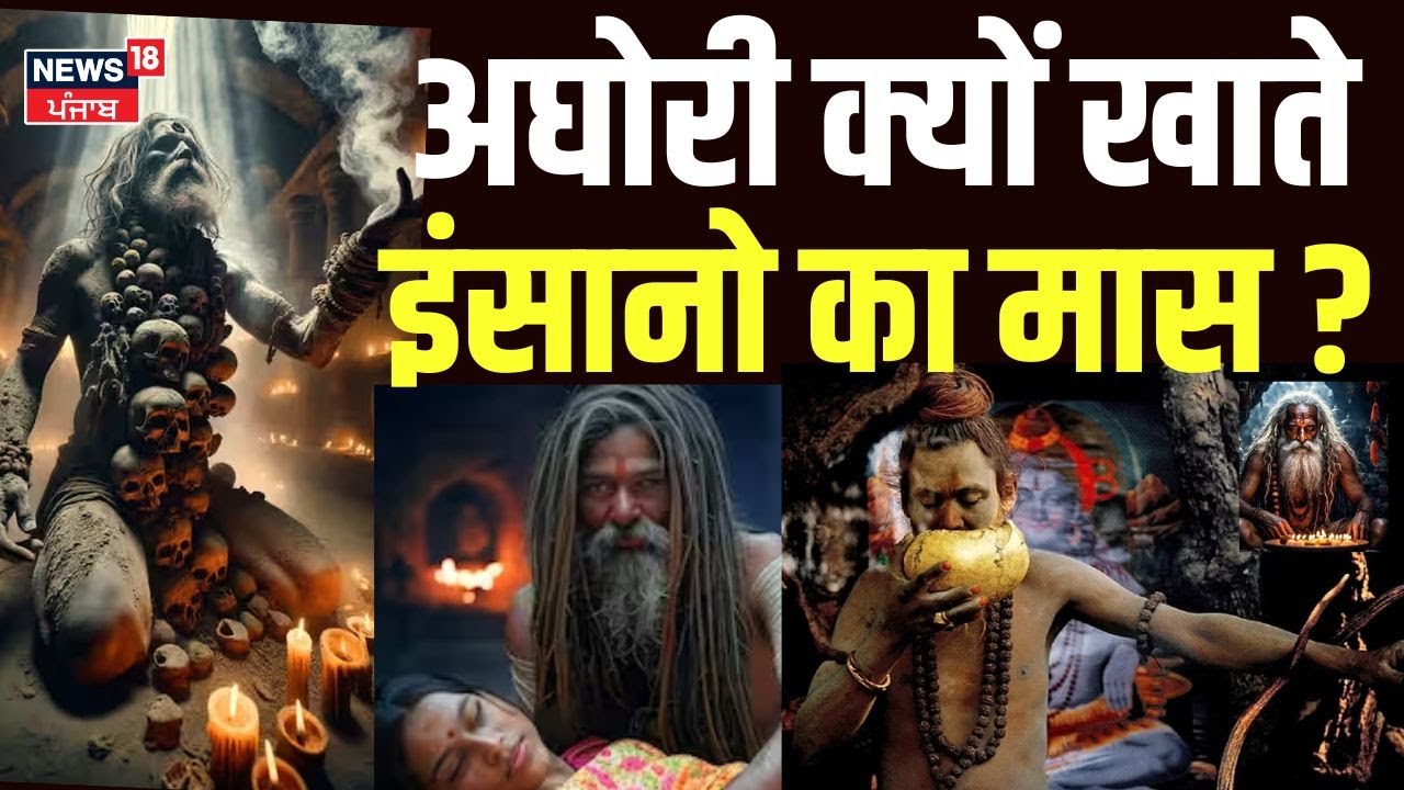 Mahakumbh 2025: अघोरी क्यों खाते इंसानो का मास ? Naga Sadhu| Mahakal | Lord Shiva | Shamshan | N18K