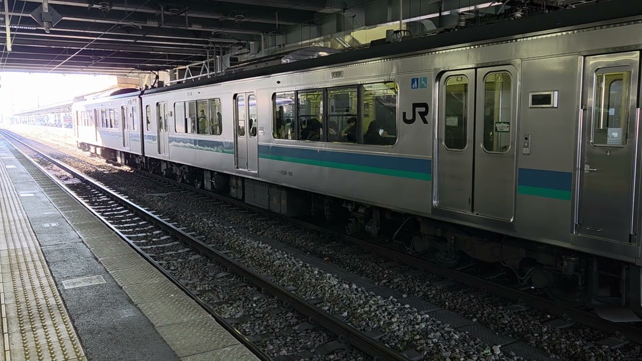 【ATOS】松本駅しなの接近時のATOS放送