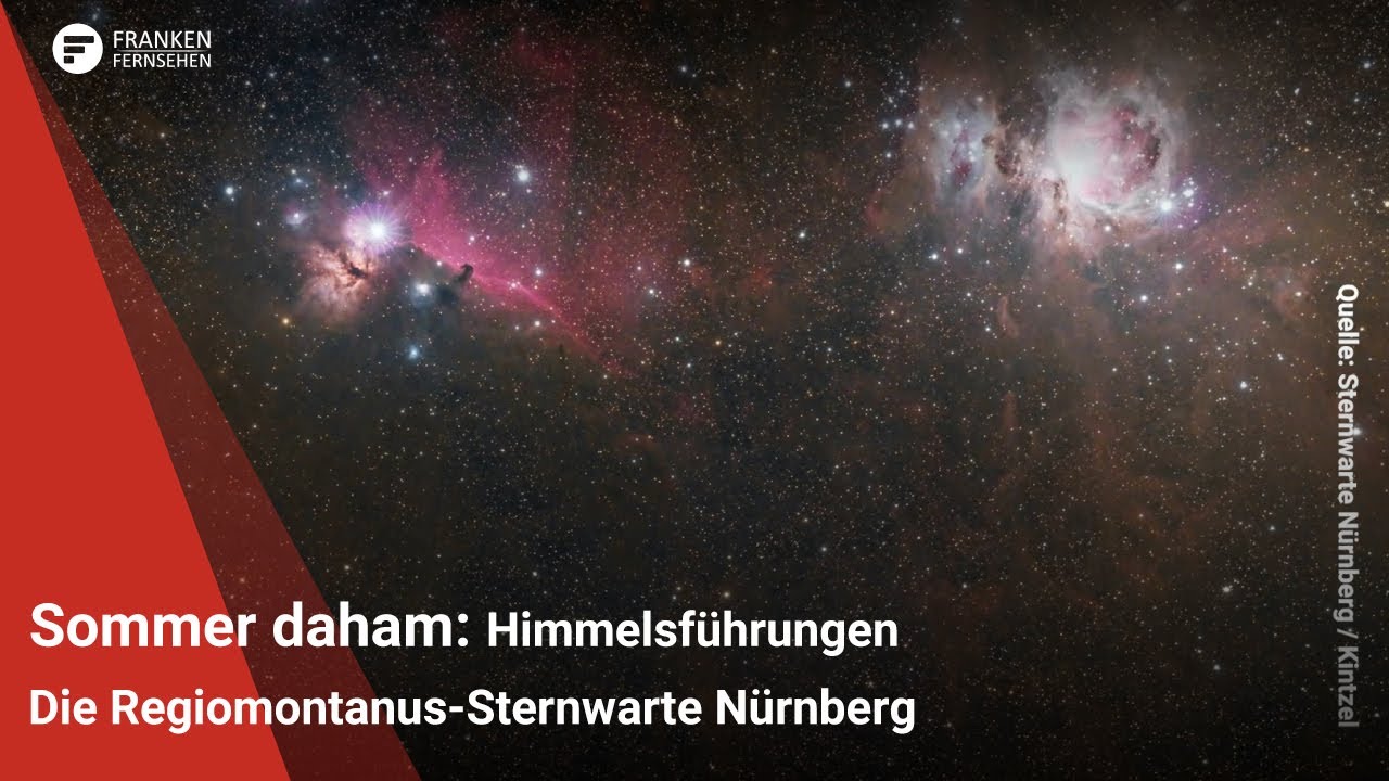 Sommer daham: Himmelsf&uuml;hrungen in der Regiomontanus-Sternwarte N&uuml;rnberg