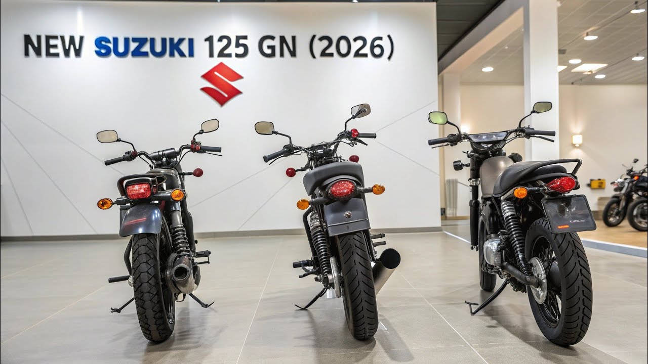 Новый Suzuki 125 GN 2026 наконец-то выпущен 😱 | Невероятные характеристики и шокирующая цена!