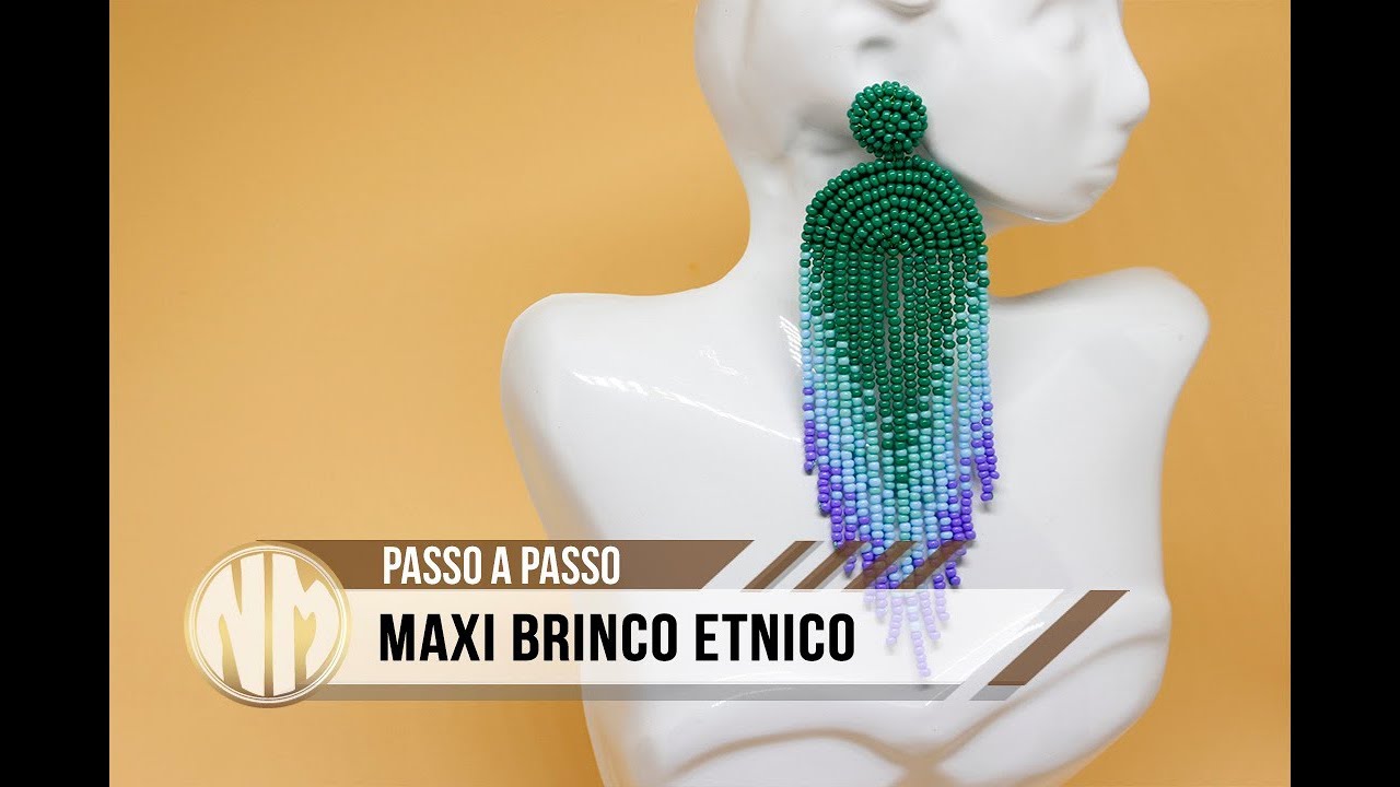 Maxi Brinco Etnico - passo a passo
