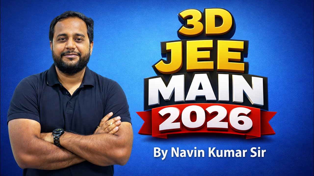 3D JEE MAIN 2026 | Try This Question#jeemain2026 