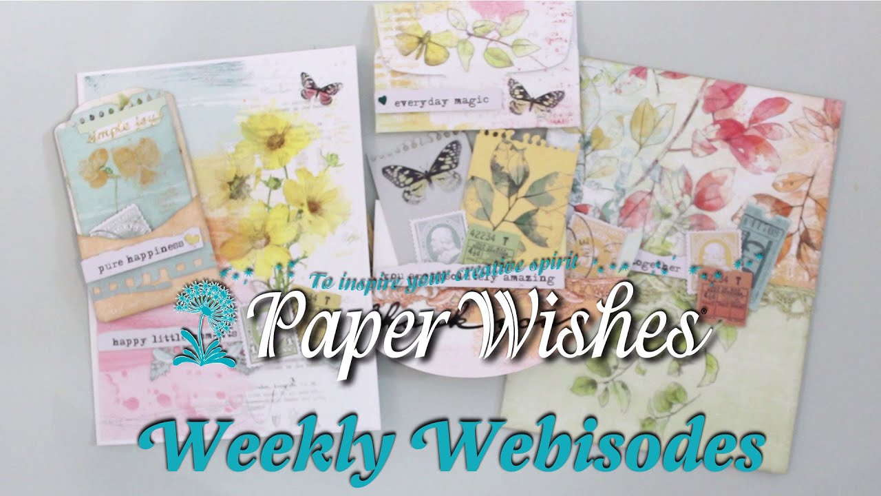 Pastel Collage Cards Using Sherbet Collection by 49 and Market
