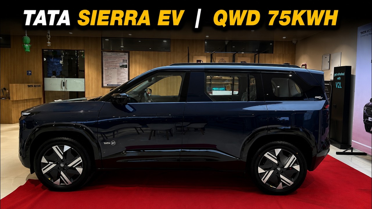 2026 TATA SIERRA EV EMPOWERED A AWD 75KWH EX.SHOW-25.99L FULL WLKTHROUGH !!