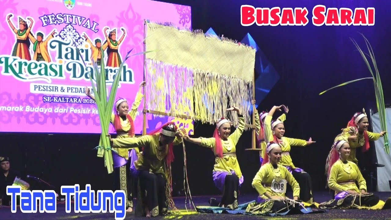 Inilah penampilan sangat keren penari asal malinau seberang ajang festival lomba Tari Kreasi Daerah
