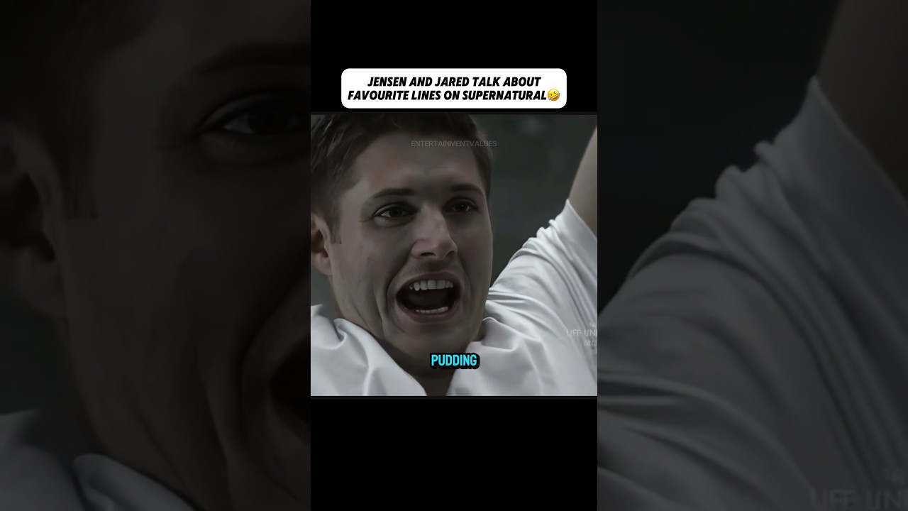 Jensen And Jared Talk About Their Favourite Lines On Supernatural🤣 #shorts #jensenackles